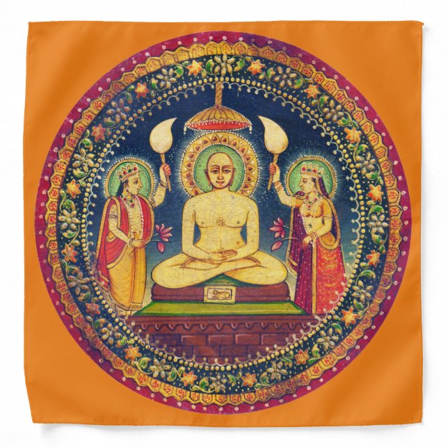 Buddha Meditating with Yoga Bandana (Front)