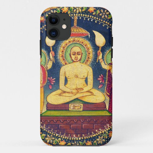 Buddha Meditating with Yoga iPhone 11 Case