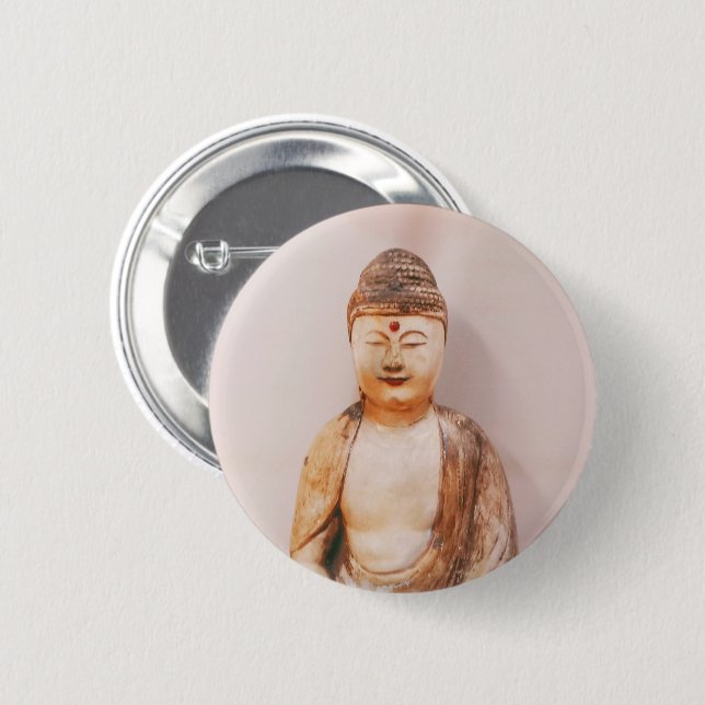 Buddha Meditation  Button (Front & Back)