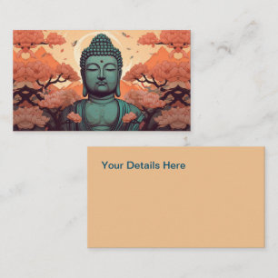 Buddha Meditation Spiritual Art Business Card