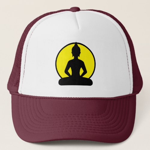 Buddha mind  Positive thinking meditation Trucker Hat