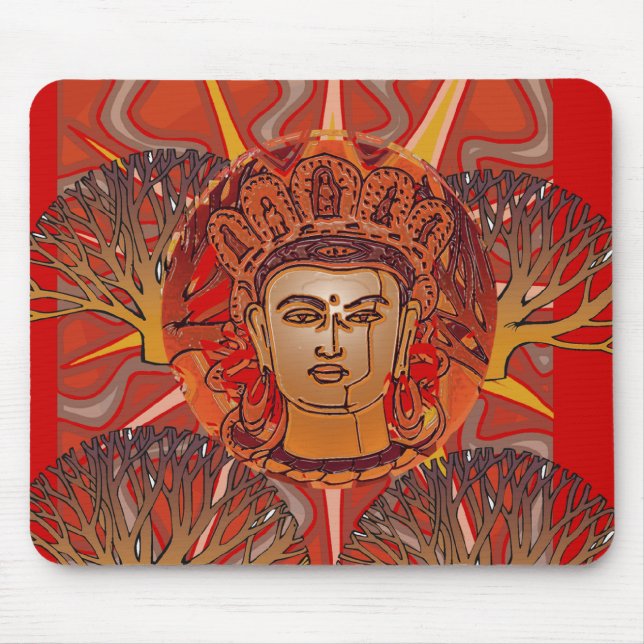 BUDDHA MOUSE PAD (Front)