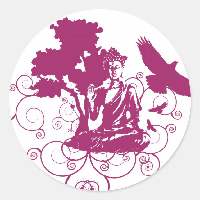 Buddha Nature Sticker (Front)