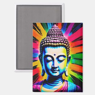 Buddha Neon Decor Magnet