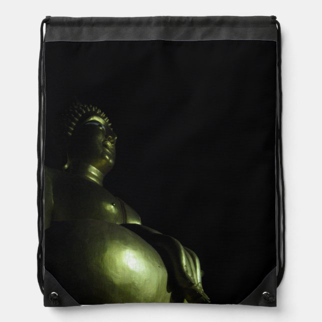 Buddha Night Drawstring Bag (Front)