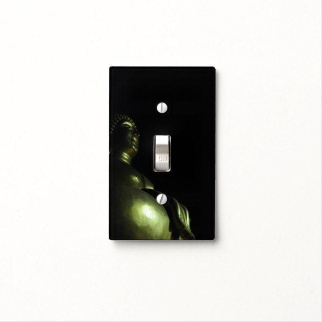 Buddha Night Light Switch Cover (In Situ)
