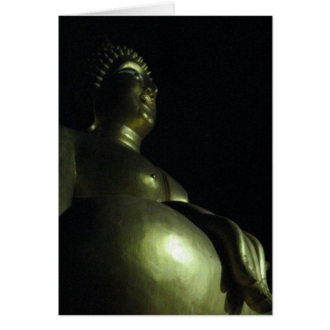 Buddha Night ... Thailand Card (Front)
