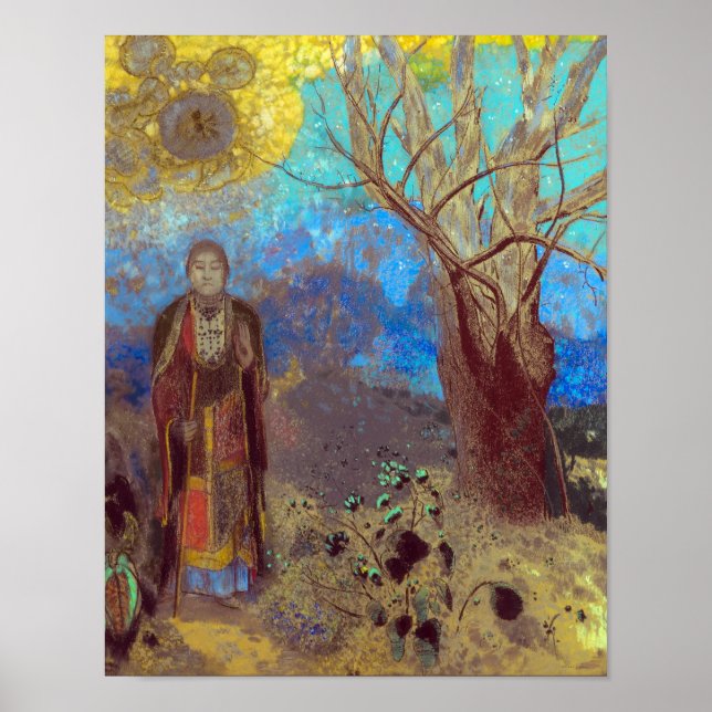 Buddha | Odilon Redon | Poster (Front)