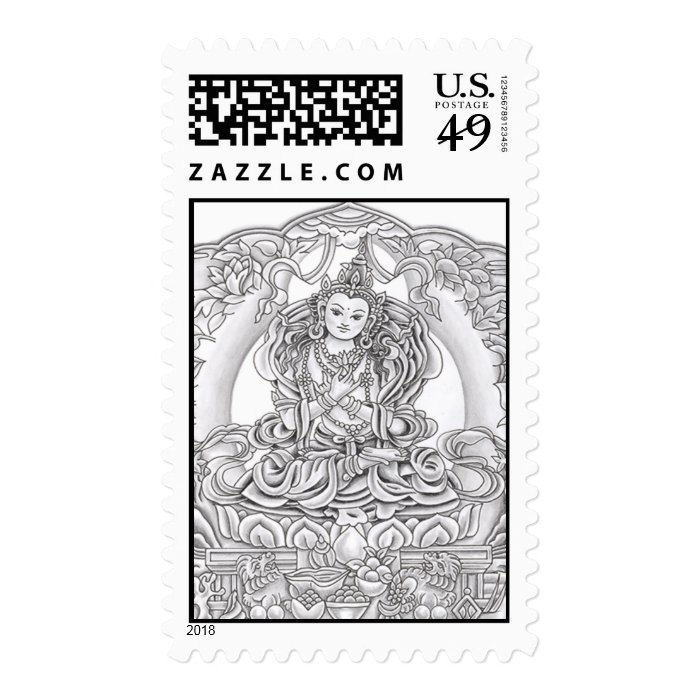 Buddha of Compassion Postage Stamps