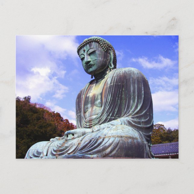 Buddha of Kamikura 2- postcard (Front)