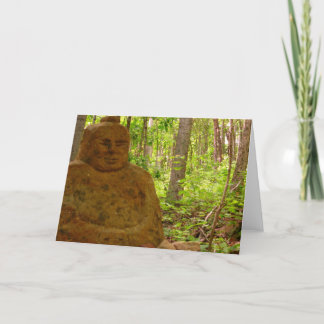 Buddha Of The Trees_card Card