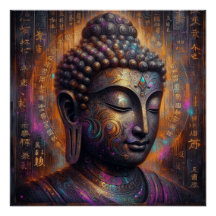 BUDDHA OIL PAINTING #39