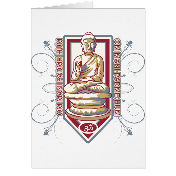 Buddha Om Mani Padma Hum Cards