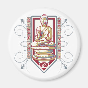 Buddha Om Mani Padma Hum Magnet