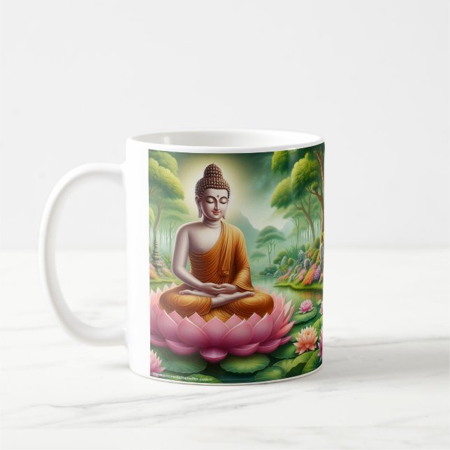 Buddha - One Life Can Change The World Coffee Mug (Left)