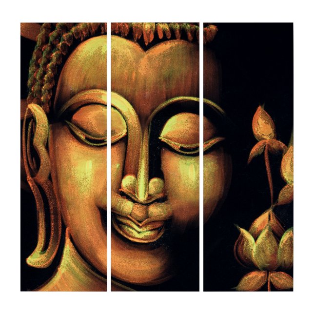Buddha Painting Triptych (Front)