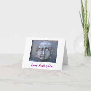 Buddha Peace Card