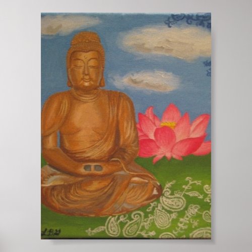 Buddha Photo Poster