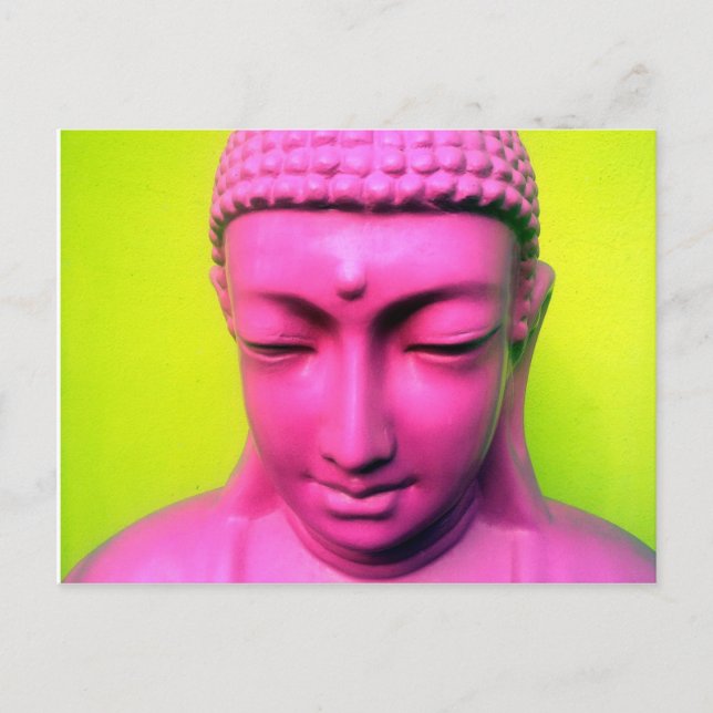buddha pink postcard (Front)