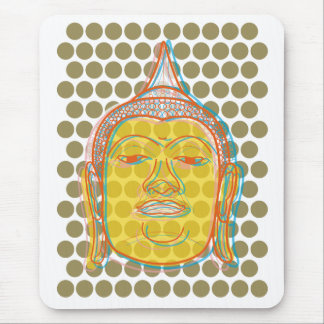 Buddha Pop Dots Mousepad