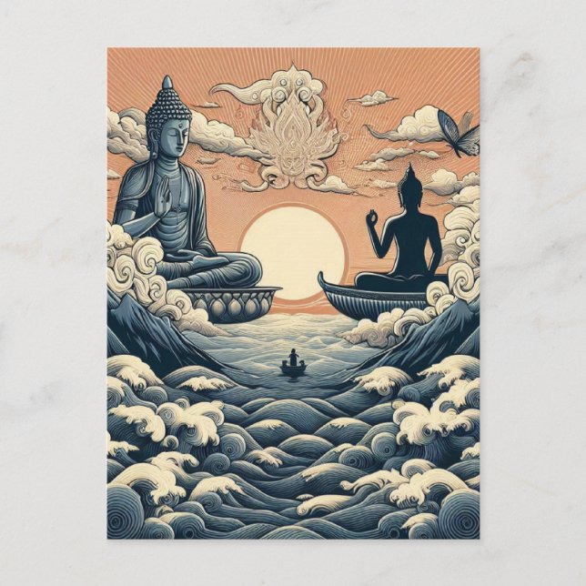 Buddha Postcard (Front)