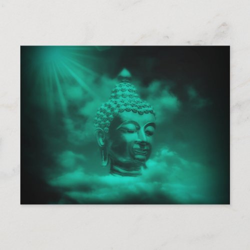 buddha postcard