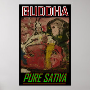 BUDDHA PURE SATIVA POSTER