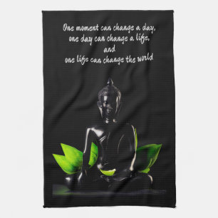 Buddha Quote 2 hand towel