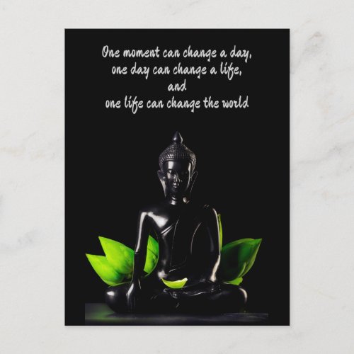 Buddha Quote 2 postcard