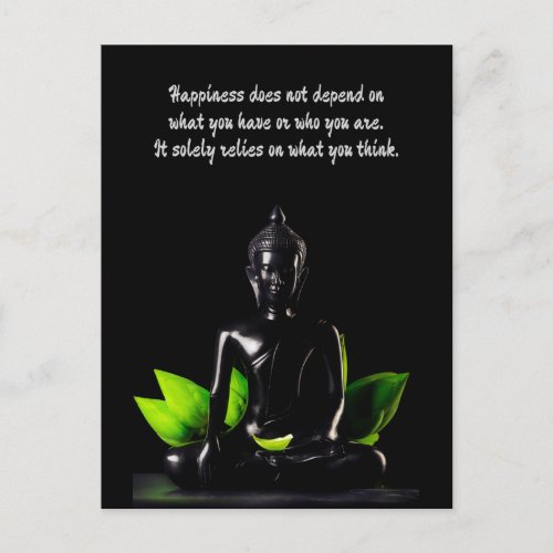 Buddha Quote 4 postcard
