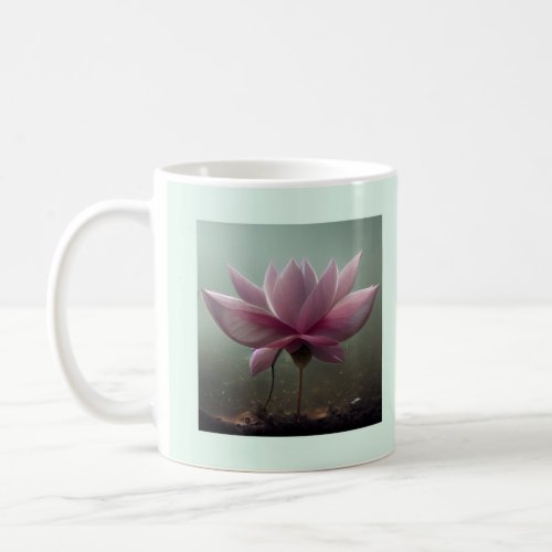 Buddha Quote about opinionated people PINK lotus Coffee Mug