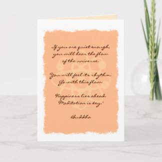 Buddha Quote Card