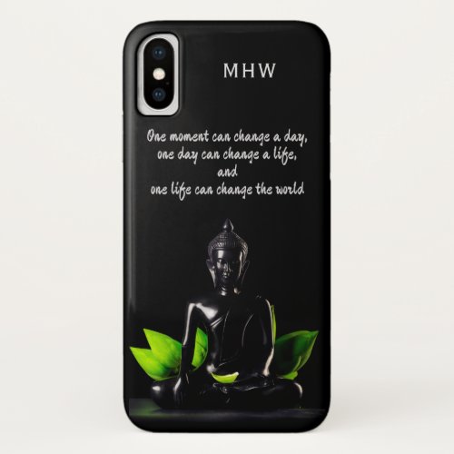 Buddha Quote custom monogram phone cases