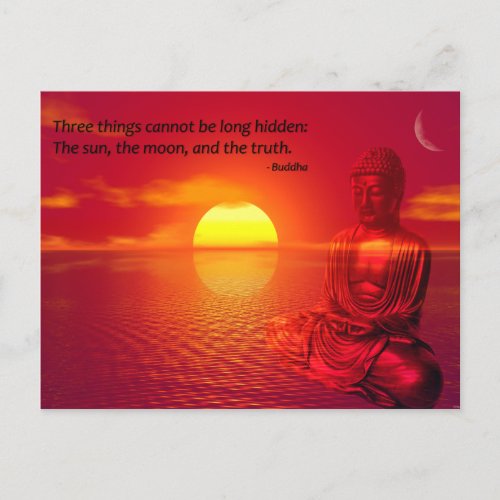 Buddha Quote Inspirational Spiritual Postcard