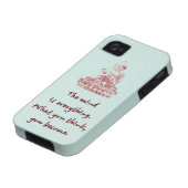 Buddha Quote iPhone 4/4S Case (Bottom)