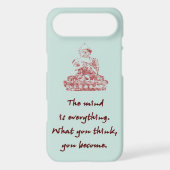 Buddha Quote iPhone 4/4S Case (Back)