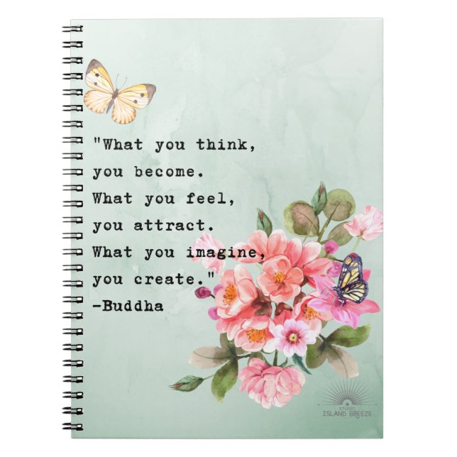 Buddha quote journal (Front)