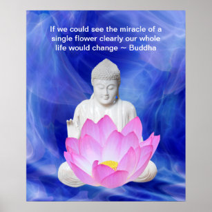 Quote Print Lotus Posters | Prints & Zazzle