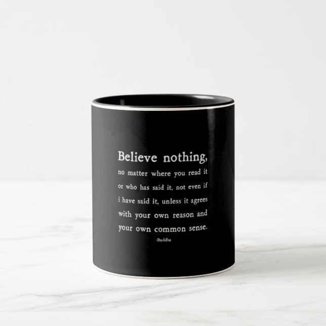 Buddha Quote Mug (Center)