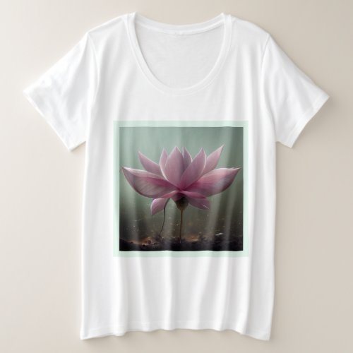 Buddha Quote opinionated people 2sides PINK lotus Plus Size T_Shirt