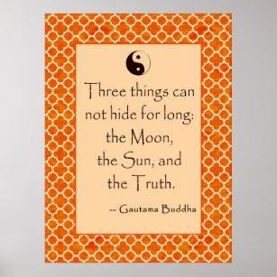 Buddha Quote Truth.... on Posters
