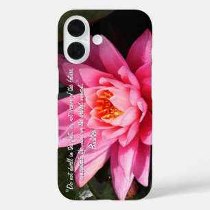 Buddha Quotes, Lotus Flower, Buddha iPhone 16 Case