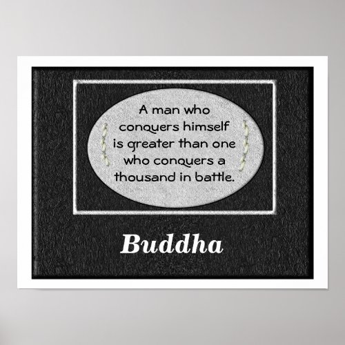 Buddha quotes poster