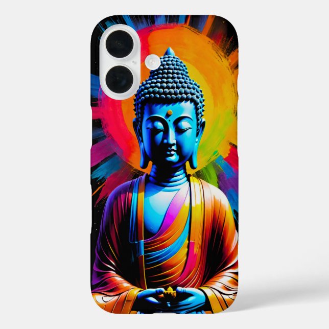Buddha - Rays of Tranquil Case-Mate iPhone Case (Back)