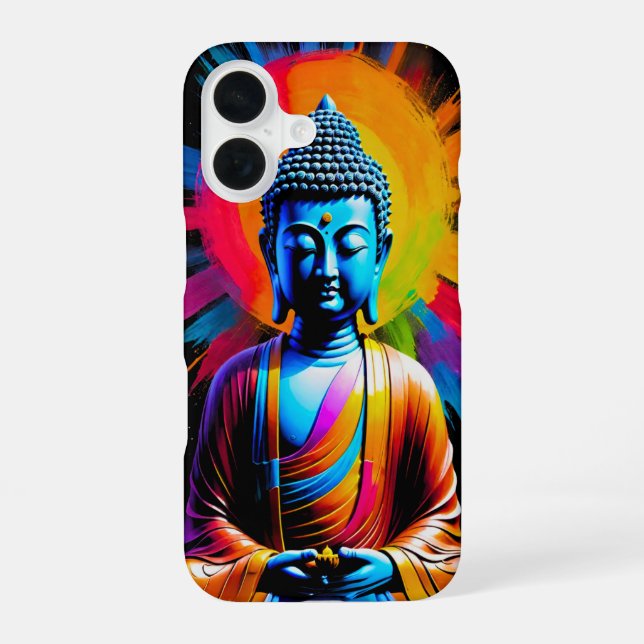 Buddha - Rays of Tranquil Iphone Case (Back)