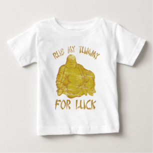 Buddha Rub My Tummy Baby T-Shirt