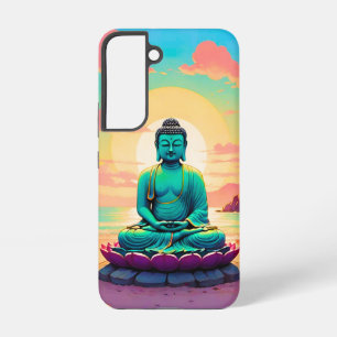 Buddha’s Sunset Reflection Samsung Galaxy S22 Case