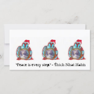 Buddha Santa Holiday Card