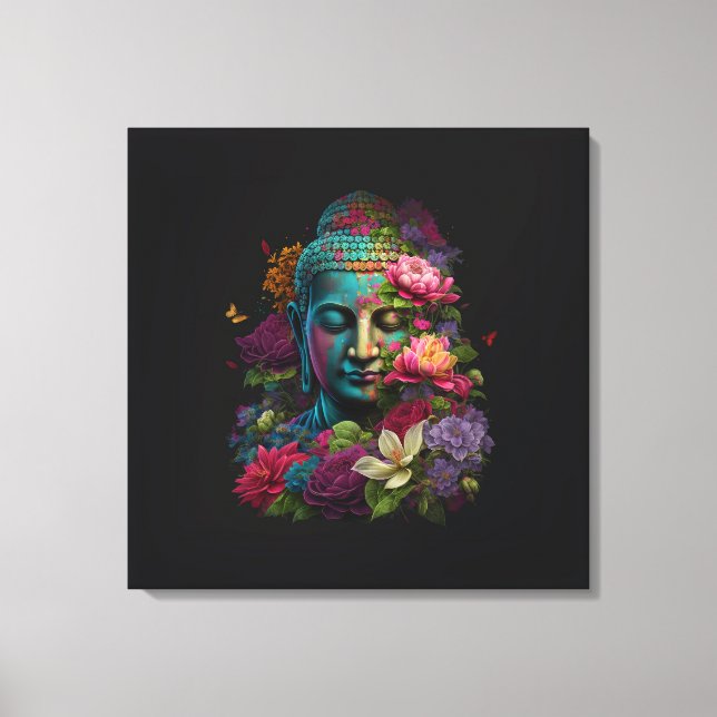 Buddha Serenity Canvas Print (Front)