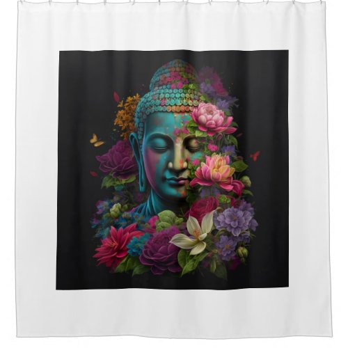 Buddha Serenity Shower Curtain